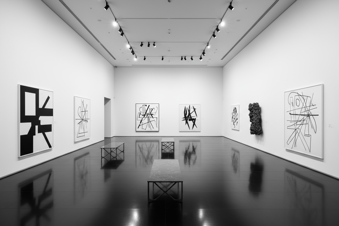 die galerie soll ohne menschen